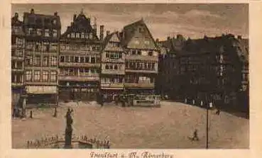 Frankfurt Main Römerberg * ca. 1925