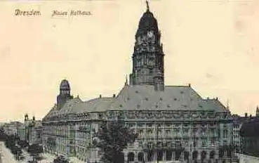 Dresden Neues Rathaus  *ca. 1910