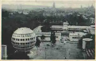 Dresden Jahresschau Deutscher Arbeit Kugelhaus *1927 Offuzielle Karte No. 24