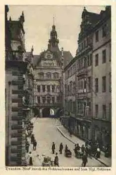 Dresden Schlosstrasse *ca. 1920