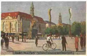 Dresden Rotax-Freilauf Wanderfahrt Künstlerkarte Beutner o 1.8.1930