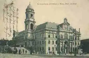 Dresden Ständehaus König Albert Denkmal 1909