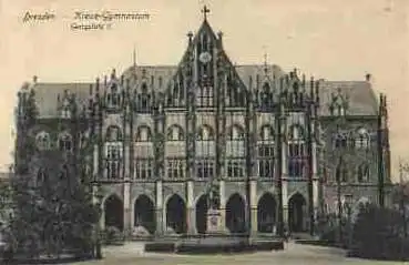 Dresden Kreuz Gymnasium Georgplatz 6 gebr. 1938