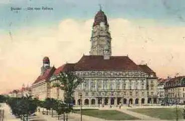 Dresden Das neue Rathaus o 28.7.1915