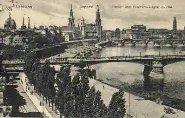 Dresden Carolabrücke o 17.12.1914