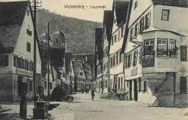 73349 Wiesensteig Hauptstrasse * ca. 1915