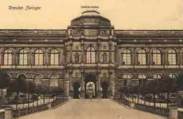 Dresden Zwinger Gemälde Gallerie  *ca. 1920