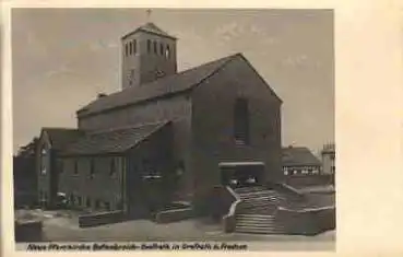 50169 Bottenbroich Tuernich Neue Pfarrkirche Grefrath bei Frechen  gebr. ca. 1940