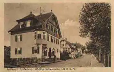 75328 Schömberg Gasthaus Zum Lam o 24.7.1921