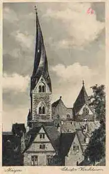 56727 Mayen Schiefer Kirchturm * ca. 1930