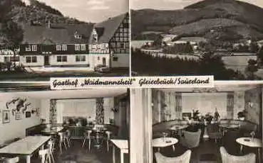 57368 Gleierbrück Lennestadt Gasthaus Waidmannsheil o 21.3.1968