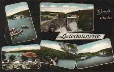 57439 Attendorn Listertalsperre o ca. 1960
