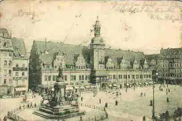 Leipzig Markt o 17.8.1900