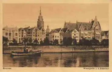 Bremen Weserpartie an der Schlachte * ca. 1920