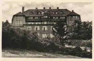 06507 Friedrichsbrunn FDGB Sanatorium *ca. 1950