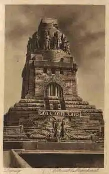 Leipzig Völkerschlachtdenkmal AK * um 1920