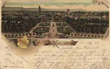 Karlsruhe Litho o 21.4.1902