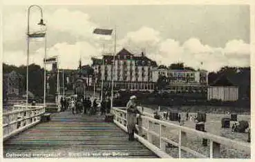 17424 Heringsdorf von der Brücke *1937