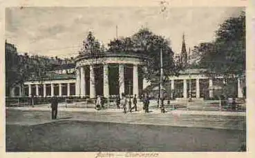 Aachen Elisenbrunnen Zensurstempel 1.WK o ca. 1918
