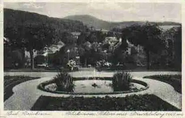 97769 Bad Brückenau vom Schloss mit Dreistelzberg o 21.5.1934