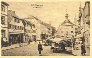 97688 Bad Kissingen Marktplatz *ca. 1915