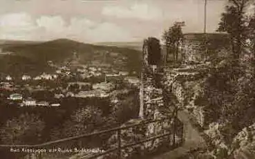 97688 Bad Kissingen Ruine Bodenlaube *ca. 1930
