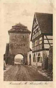 97334 Sommerach Schwarzacher Tor o 28.9.1917