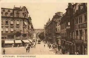 Würzburg Schönbornstrasse *ca. 1915