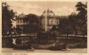 Würzburg Residenz o 26.10.1917
