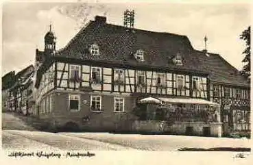 97486 Königsberg Mainfranken Gasthaus Goldener Stern o 2.8.1937