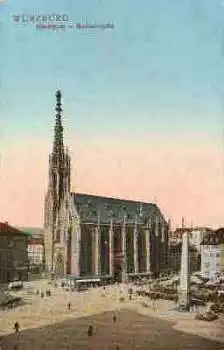 Würzburg Marktplatz Marienkapelle *ca. 1920