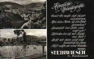 96349 Steinwiesen im Frankenwald  o 24.5.1966