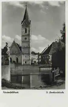 82256 Fürstenfeldbruck Kirche Feldpoststempel Fliegerhorstkommandatur o 1940