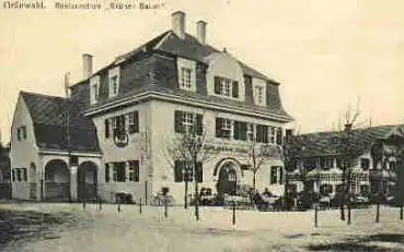 82031 Grünwald Restauration Grüner Baum * um 1910