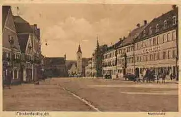82256 Fürstenfeldbruck Marktplatz o um 1930