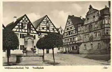 91639 Wolframseschenbach Marktplatz *ca. 1940