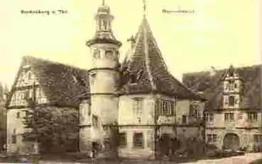 91541 Rothenburg Tauber Hegereiterhaus *ca.1915