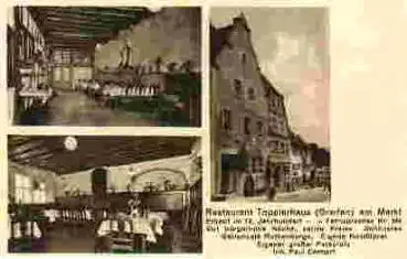 91541 Rothenburg Tauber Restaurant Topplerhaus * ca. 1930