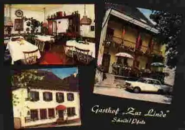 76744 Schaidt Wörth am Rhein Gasthaus Zur Linde  ca. 1970