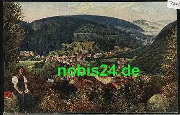 78098 Triberg Künsterkarte Heinrich Hoffmann 417  *ca. 1920