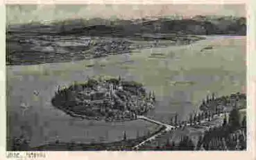 78465 Insel Mainau Künstlerkarte signiert Joseph Ruep *ca. 1920