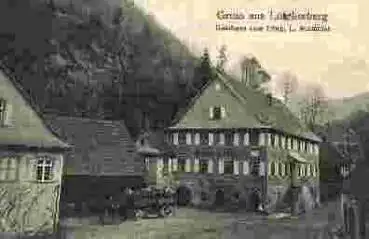 77728 Löcherberg Gasthaus zum Pflug o ca. 1920