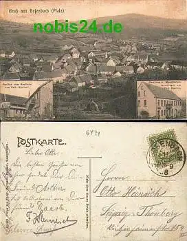 66887 Bosenbach Pfalz Gaststätten o 11.9.1908