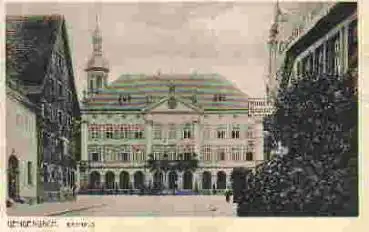 77723 Gengenbach Rathaus gebr. ca. 1920