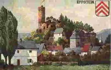 65817 Eppstein Künstler-Karte Georg Rothgeb o  30.07.1913