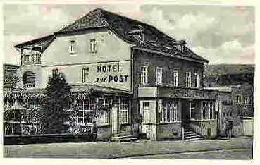 65599 Langendernbach Hotel zur Post ca. 1940
