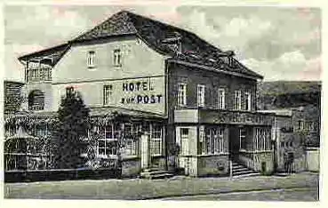 65599 Langendernbach Hotel zur Post um 1940