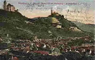 69469 Weinheim Bergstrasse Wachenburg u. Burg Windick o 21.05.1925