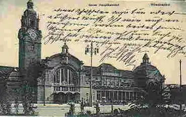 Wiesbaden Hauptbahnhof o 10.06.1905