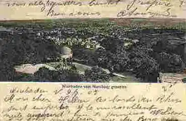 Wiesbaden vom Neroberg o 07.05.1905